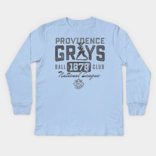 Providence Grays Kids Long Sleeve T-Shirt